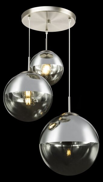 Globo 15851-3 závesné stropné svietidlo Varus 3x40W | E27