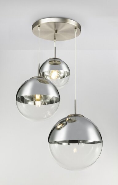 Globo 15851-3 závesné stropné svietidlo Varus 3x40W | E27