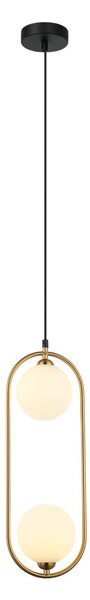 Italux PND-3965-2-BRO závesné stropné svietidlo Lupus G9