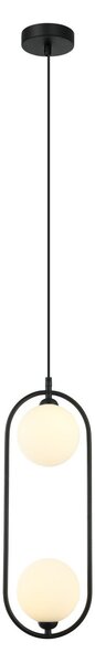 Italux PND-3965-2-BK závesné stropné svietidlo Lupus G9