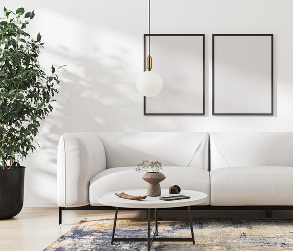 Italux PND-02340-1L-BRO závesné stropné svietidlo Aldeva E27