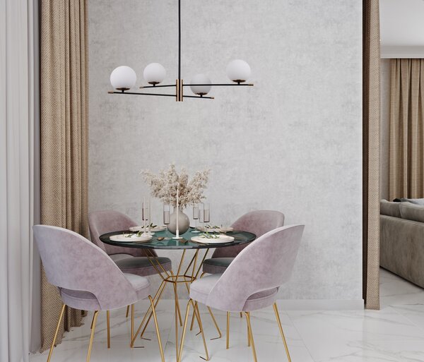 Italux PND-43660-4 závesné stropné svietidlo Stelia E14