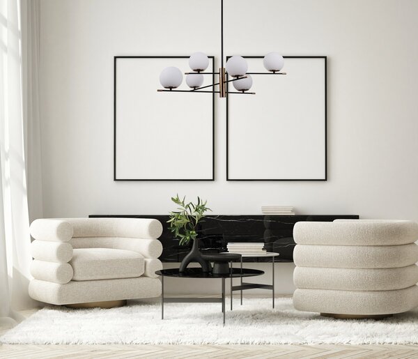 Italux PND-43660-6 závesné stropné svietidlo Stelia E14