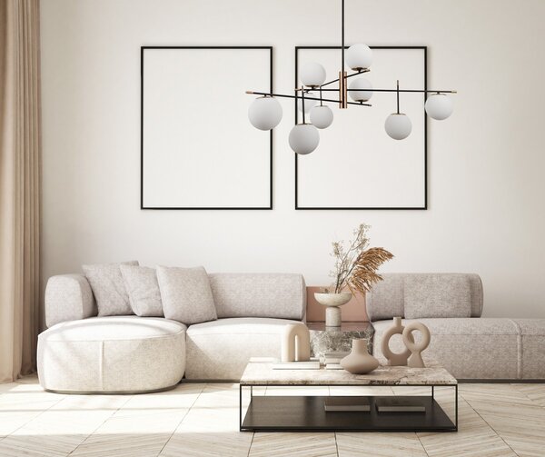 Italux PND-43660-9 závesné stropné svietidlo Stelia E14
