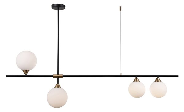 Italux PND-9152-4-OPAL závesné stropné svietidlo Belmonte G9