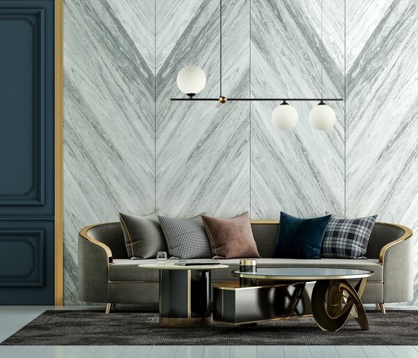 Italux PND-76540-3-BK závesné stropné svietidlo Barletta E27