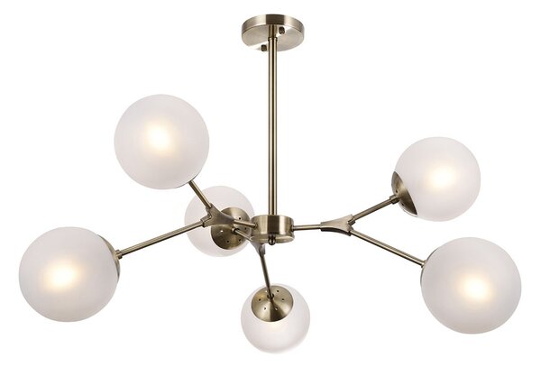 Italux PND-56980-6B závesné stropné svietidlo Annes E14
