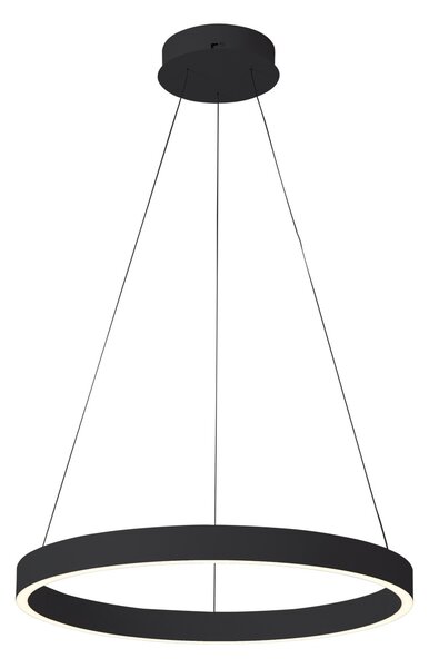 Italux PND-56215-080RPC-BK LED závesné stropné svietidlo Brasco Down | 60W integrovaný LED zdroj | 3000lm | 3000+4000K