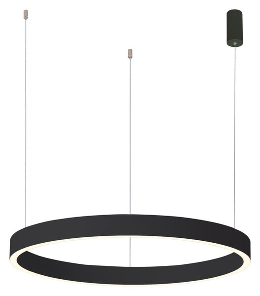 Italux PND-56215-060RPP-BK LED závesné stropné svietidlo Brasco Down | 40W integrovaný LED zdroj | 2300lm | 3000+4000K