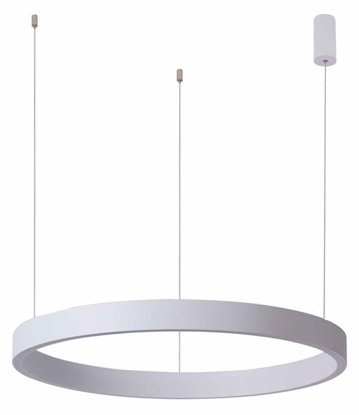 Italux PND-56215-060RPP-WH LED závesné stropné svietidlo Brasco Down | 40W integrovaný LED zdroj | 2600lm | 3000+4000K