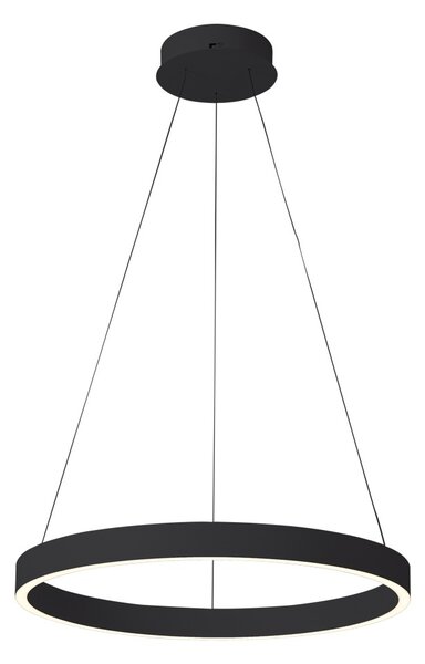 Italux PND-56215-060RPC-BK LED závesné stropné svietidlo Brasco Down | 40W integrovaný LED zdroj | 2400lm | 3000+4000K