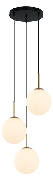 Italux PND-5578-3S-BRO-BK závesné stropné svietidlo Deore | 3x40W E27