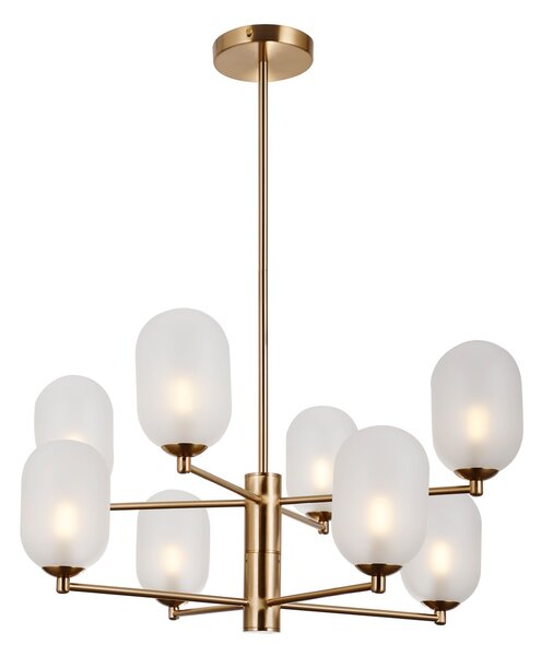 Italux PND-4215-8A-HBR-SAT závesné stropné svietidlo Perano | 8x5W G9