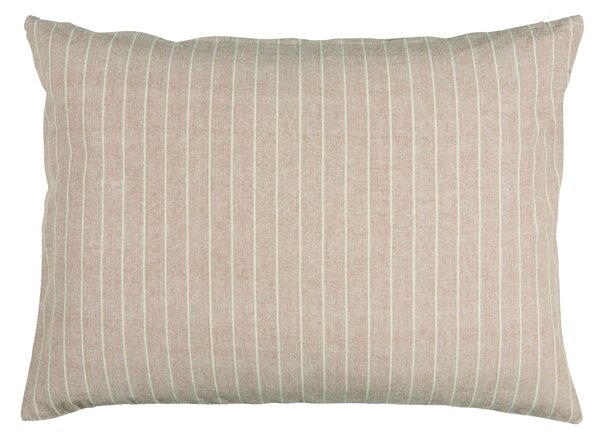 Povlak na polštář Malva/Beige Stripes 50×70 cm