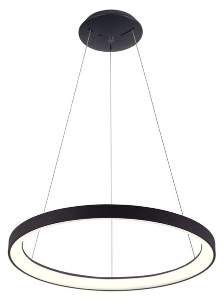 Italux PND-53675-048RPC-BK LED závesné stropné svietidlo Vico | 38W integrovaný LED zdroj | 3200lm | 3000+4000K