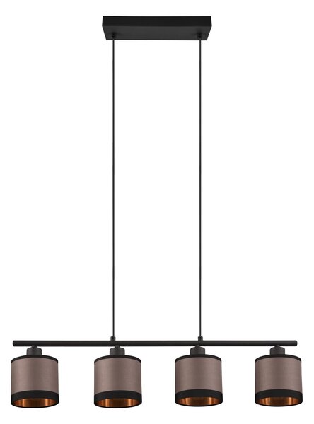 Trio R31554041 závesné stropné svietidlo Davos | 4x10W E14