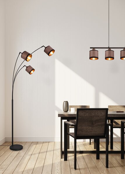 Trio R31554041 závesné stropné svietidlo Davos | 4x10W E14