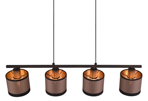 Trio R31554041 závesné stropné svietidlo Davos | 4x10W E14
