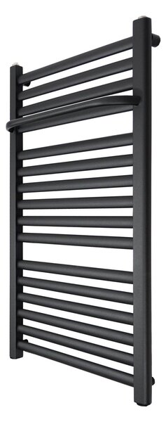 Regnis LE-R, vykurovacie teleso s vešiakom na uteráky 440x500mm, 289W, čierna, LE-R/500/440/D400/BLACK