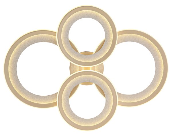STROPNÉ LED SVIETIDLO, 85,5/64,5/9 cm - Interiérové svietidlá