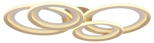 STROPNÉ LED SVIETIDLO, 85,5/64,5/9 cm - Interiérové svietidlá