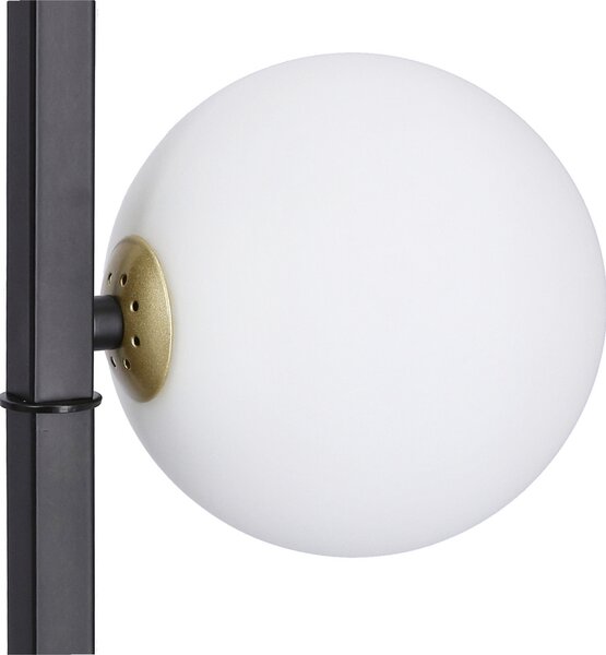 Čierna stojacia lampa Kama pre žiarovku 3x G9 – LED lustre a svietidlá > Kolekcie svietidiel > Kolekcia svietidiel KAMA
