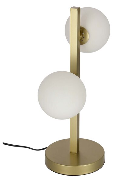 Mosadzná stolová lampa Kama pre žiarovku 2x G9 – LED lustre a svietidlá > Kolekcie svietidiel > Kolekcia svietidiel KAMA