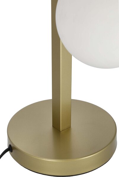 Mosadzná stolová lampa Kama pre žiarovku 2x G9 – LED lustre a svietidlá > Kolekcie svietidiel > Kolekcia svietidiel KAMA