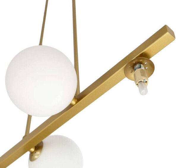 Mosadzný závesný luster Kama pre žiarovku 4x G9 – LED lustre a svietidlá > Kolekcie svietidiel > Kolekcia svietidiel KAMA