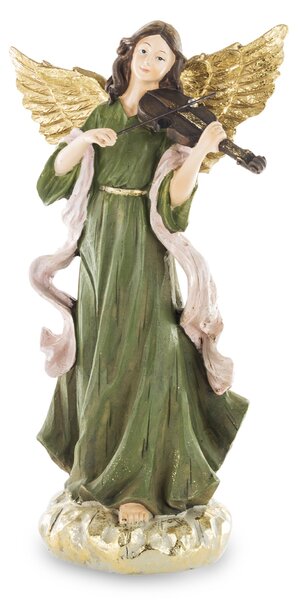 Anjel v zelenom s husličkami, 147958