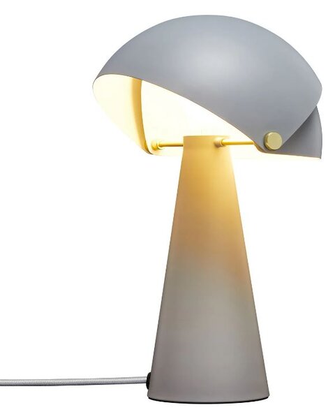 NORDLUX Stolná lampa na posteľ ALIGN, 1xE27, 25W, sivá