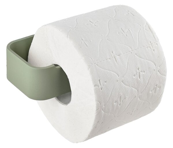 Svetlozelený nástenný kovový držiak na toaletný papier Ume – Zone