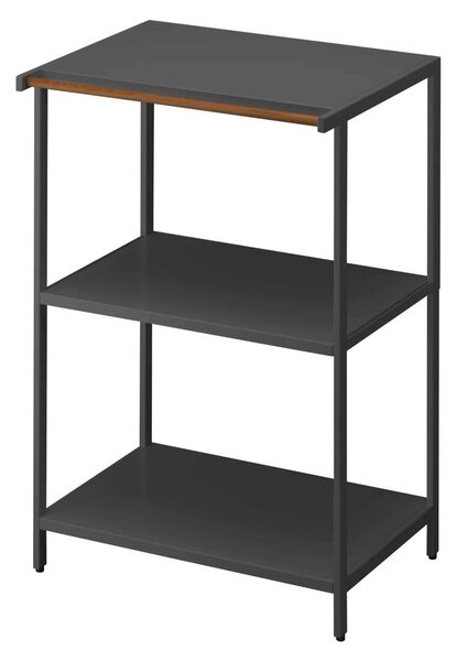 Matne čierny oceľový regál 60x90x46,5 cm Tower – YAMAZAKI