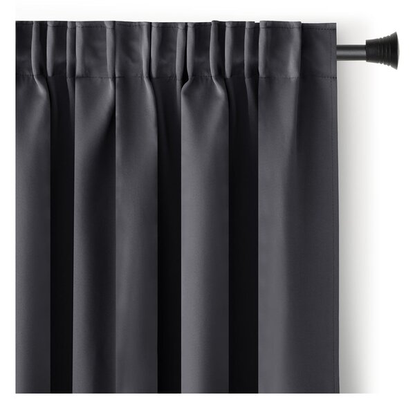 Tmavosivý dimout záves 140x245 cm Kierra – Restilo