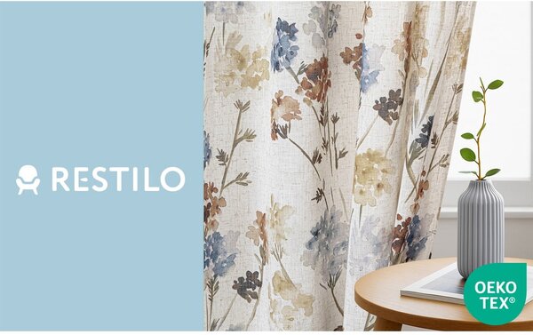 Krémovobiely záves 135x250 cm Flosi – Restilo