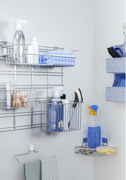 Samodržiaci kúpeľňový vešiak na uteráky Compactor Towel