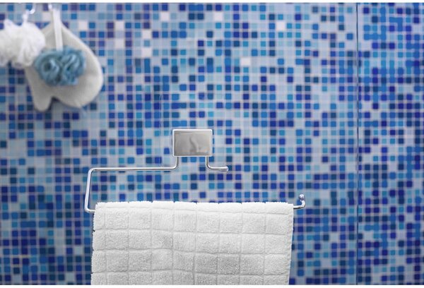 Samodržiaci kúpeľňový vešiak na uteráky Compactor Towel