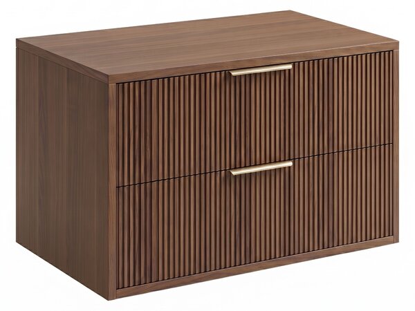 Kúpeľňová skrinka pod umývadlo Rea Mono 80cm Brown