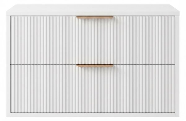 Kúpeľňová skrinka pod umývadlo Rea Mono 80cm White