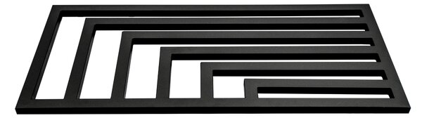 Regnis Kreon, vykurovacie teleso 550x1000 mm, 548W, čierna matná, KR100/55/BLACK