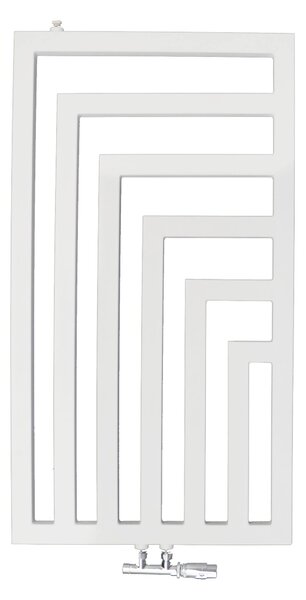 Regnis Kreon, vykurovacie teleso 550x1000 mm, 548W, biela matná, KR100/55/WHITE