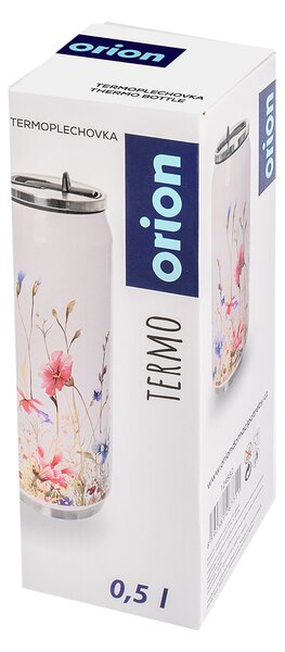 Termoska plechovka kvety 0,5 l