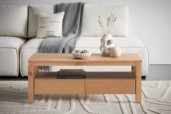 KONFERENČNÝ STOLÍK, prírodná farba, drevo, kompozitné drevo, 120/45/60 cm MID.YOU - Stolíky do obývačky, Online Only