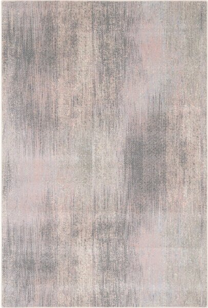 Ružovo-sivý vlnený koberec 133x180 cm Calvi rose – Agnella