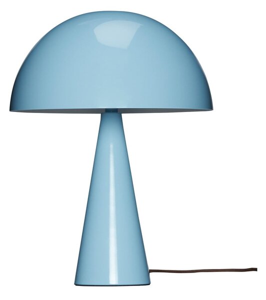 Svetlomodrá stolová lampa (výška 33 cm) Mush – Hübsch