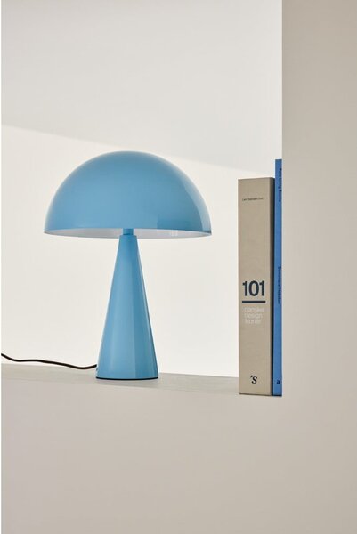 Svetlomodrá stolová lampa (výška 33 cm) Mush – Hübsch