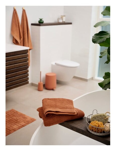 Oranžová kameninová WC kefa Nova One – Zone