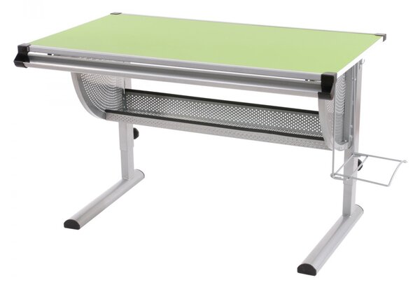 Detský písací stôl WH6507 zelený Dekorhome