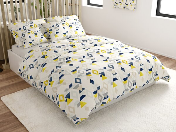Obliečky z mikrovlákna GEOMETRICA farebné Rozmer obliečky: 70 x 90 cm | 140 x 200 cm