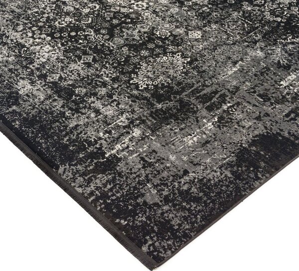 Trendový kusový koberec Bestseller Magic 604 schwarz-grau 1,20 x 1,80 m